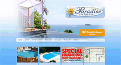 Desktop Screenshot of paradisepoolnspas.com